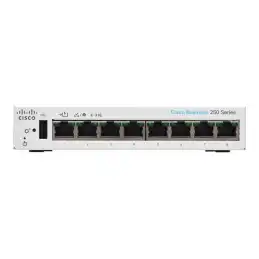 Cisco Business 250 Series CBS250-8T-D - Commutateur - C3 - intelligent - 8 x 10 - 100 - 1000 - de bu... (CBS250-8T-D-EU)_2